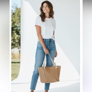 MICHAEL Michael Kors Tan Shoulder Bag